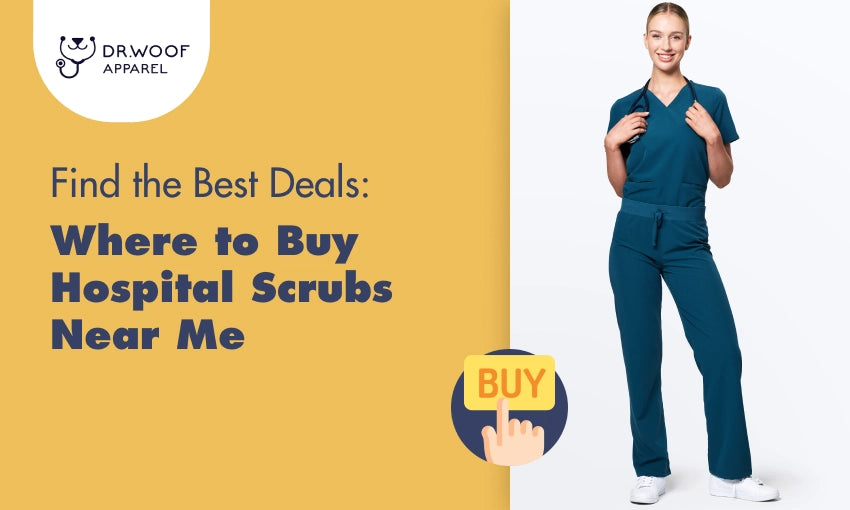 Find the Best Deals Where to Buy Hospital Scrubs Near Me Dr. Woof Apparel