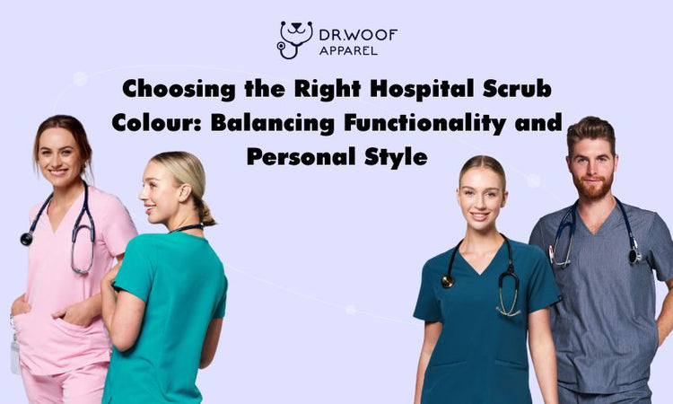 Choosing the Right Hospital Scrub Colour 05 - 2026 | Dr Woof Apparel