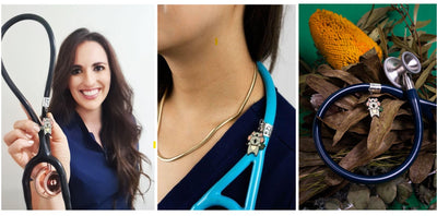 Meet Got Your Back: The Quirky Koala Stethoscope Charm That Supports Wildlife Rescue and Rehabilitation.