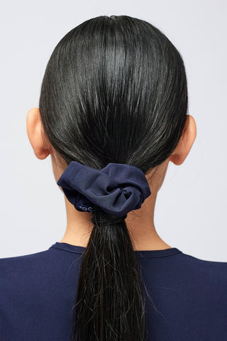 Navy Scrunchie