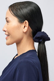 Navy Scrunchie