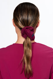 Burgundy Scrunchie