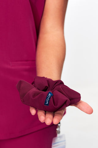 Burgundy Scrunchie