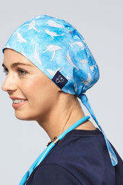 Migaloo: The White Whale Scrub Cap