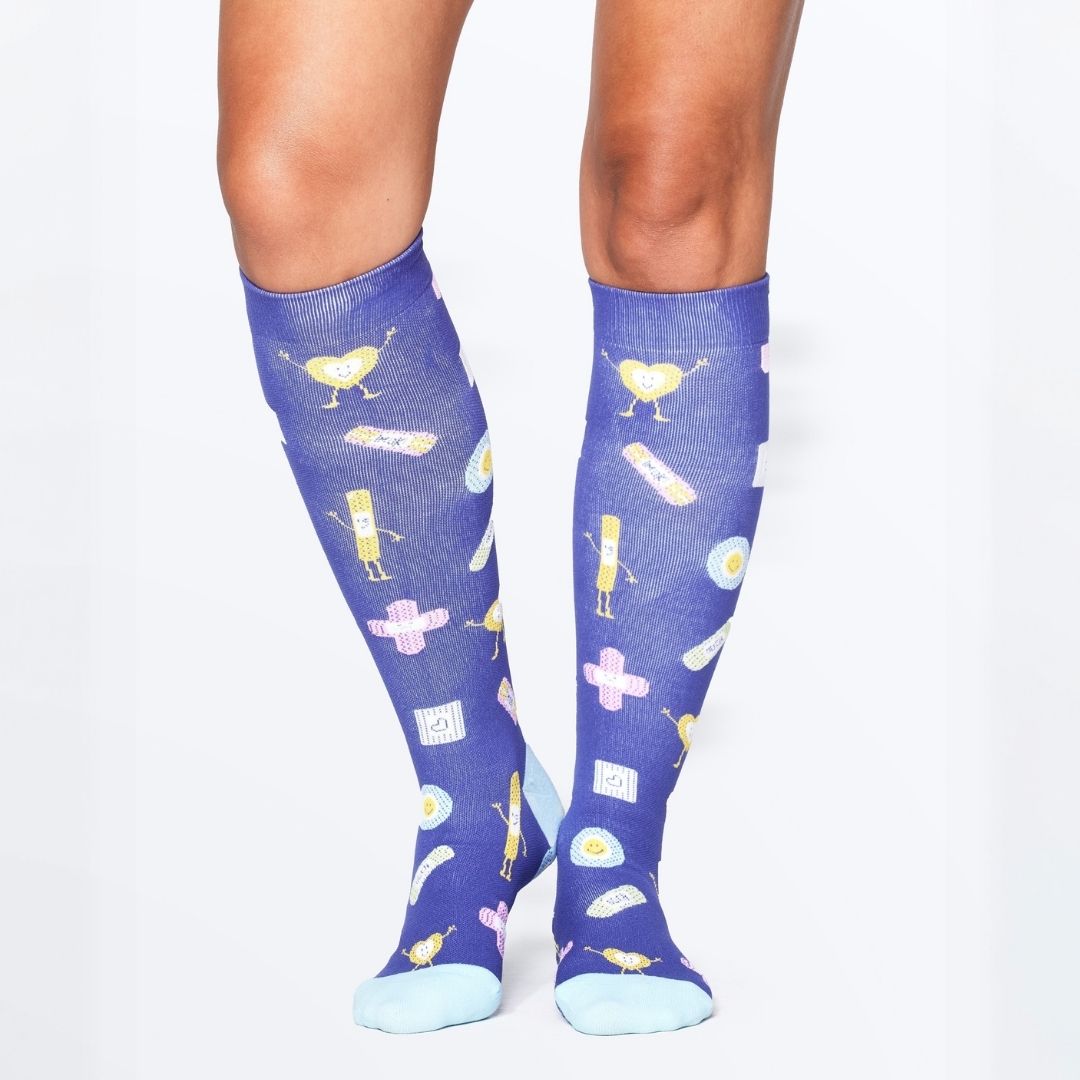 Boo Boo Buddies Bamboo Compression Socks | Dr. Woof Apparel