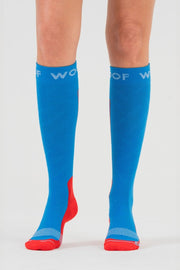 Blue & Red  Performance Compression Socks