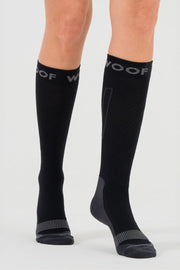Black Performance Compression Socks