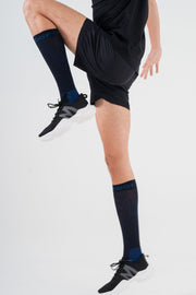 Navy Performance Compression Socks