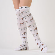 Cows Bamboo Compression Socks