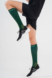 Fern Green Performance Compression Socks