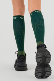 Fern Green Performance Compression Socks