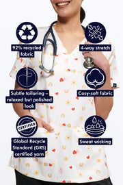 Everything Is Going To Be Okay - Women's Scrub Top
