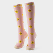 Pattern Party Bamboo Compression Socks 4 Pack