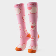 Pattern Party Bamboo Compression Socks 4 Pack