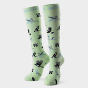 Pattern Party Bamboo Compression Socks 4 Pack