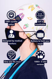 Almost Anatomical Scrub Cap by Dr. Lauren Squires