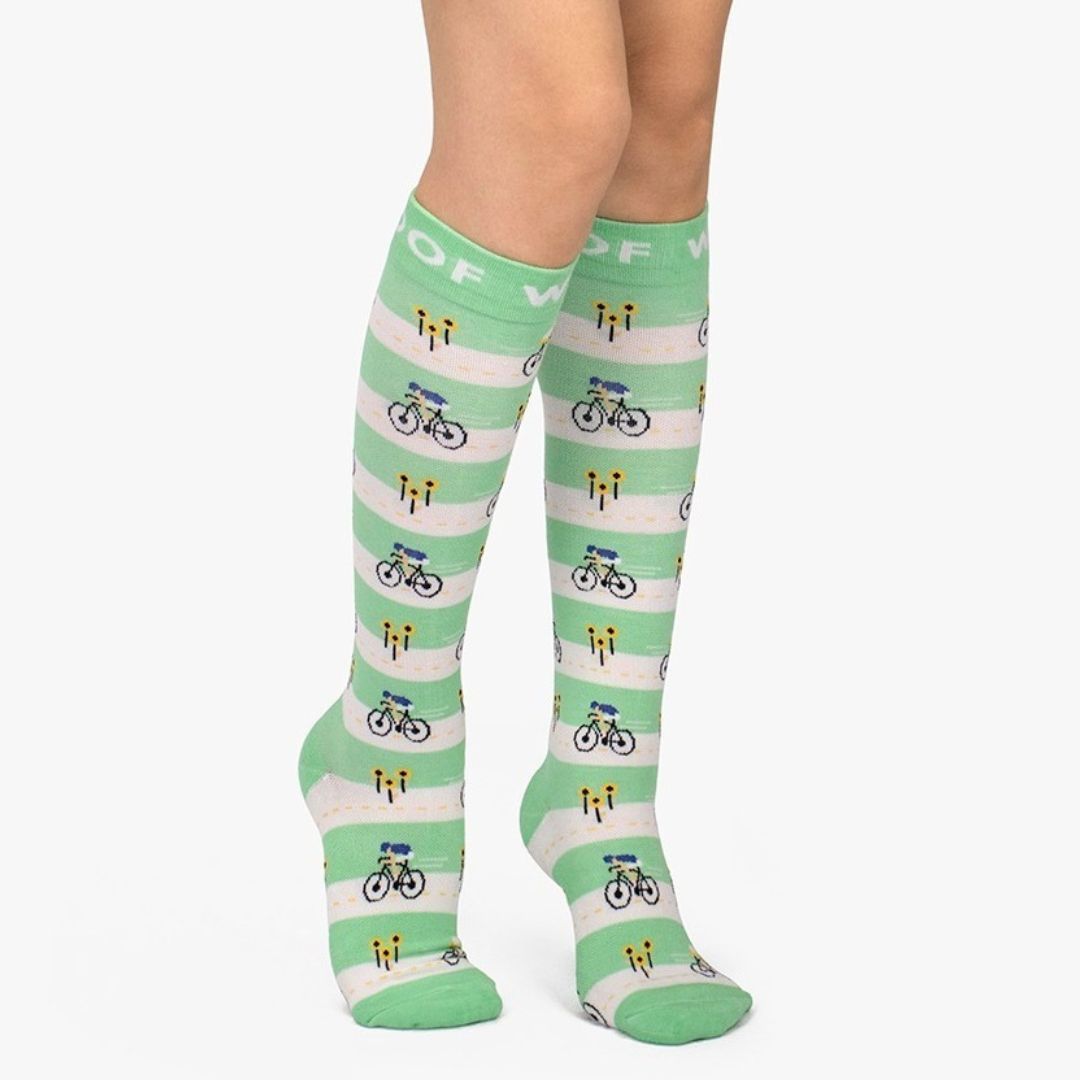 Tour de Socks Bamboo Compression Socks | Dr. Woof Apparel