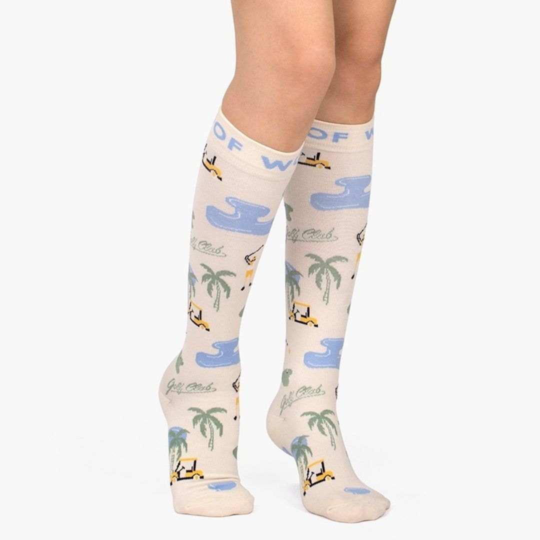 Tee Time Bamboo Compression Socks | Dr. Woof Apparel