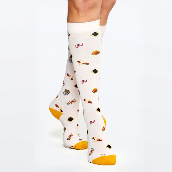Tuck Shop Snacks Bamboo Compression Socks - Old Wide Calves Sizing