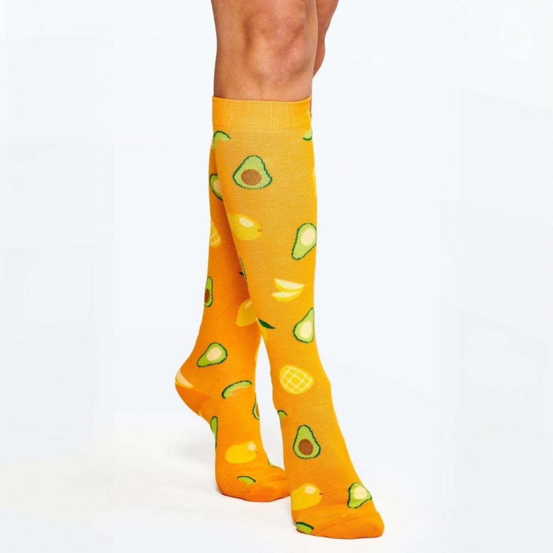 Avo Mango Bamboo Compression Socks | Dr. Woof Apparel