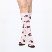 Sassy Hippo Bamboo Compression Socks