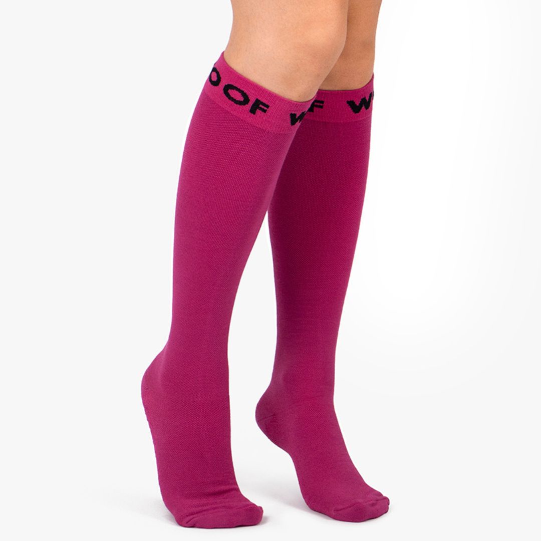 Blush Bamboo Compression Socks