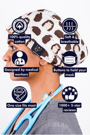 Hedgehogs Scrub Cap