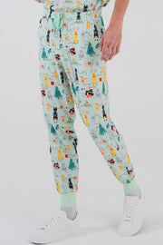 Christmas Tails Men’s 5-Pocket Joggers