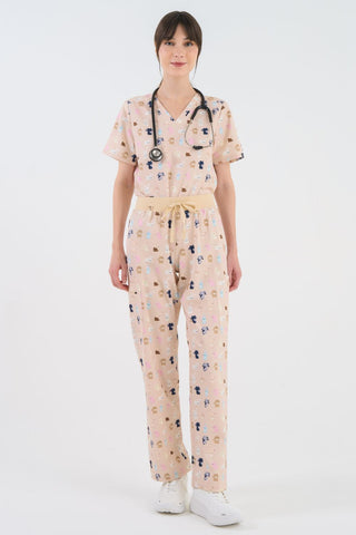 Bunnies Women’s Cargo Scrub Pants