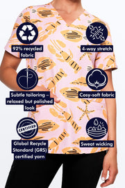 Under the Sea - Women's Scrub Top