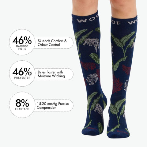 In the Jungle Bamboo Compression Socks