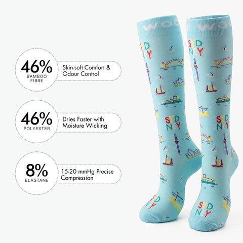 Simply Sydney Bamboo Compression Socks