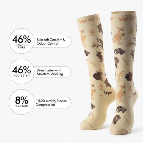 My Feelings Matter Bamboo Compression Socks