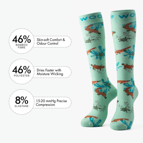 Platypus Bamboo Compression Socks