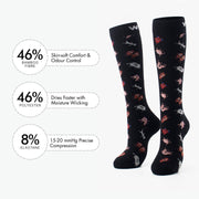 Goofy Organs Bamboo Compression Socks
