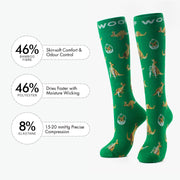 Kangaroo Hospital Bamboo Compression Socks