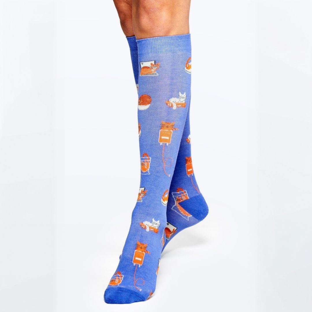 If I Fit I Sit Bamboo Compression Socks | Dr Woof Apparel