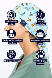 Down Under Dogs Scrub Cap