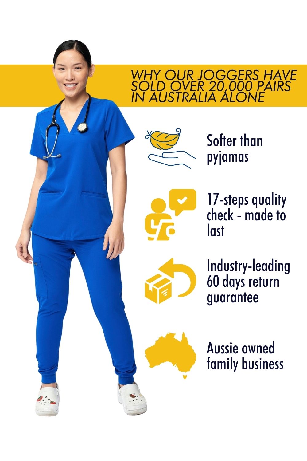 Choose Your Perfect Joggers Scrub Set