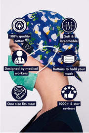 Australian Mist Cats Scrub Cap