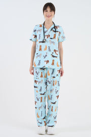 Down Under Dogs Women’s Cargo Scrub Pants