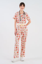 Bushland Blooms Women’s Cargo Scrub Pants