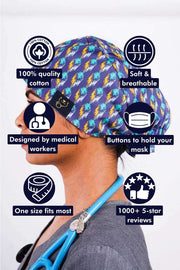8-Bit Scrub Cap