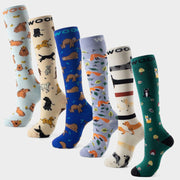 Cutest Creatures Bamboo Compression Socks 6 Pack