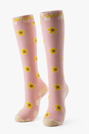 Pattern Party Bamboo Compression Socks 4 Pack