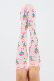 1 in 7: Breast Cancer Awareness Bamboo Compression Socks