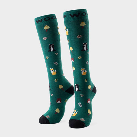 Cutest Creatures Bamboo Compression Socks 6 Pack
