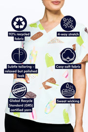 Aussie Treats - Women's Scrub Top