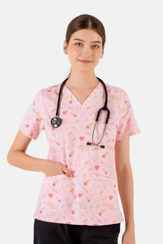 Vitals Women’s 3-Pocket Scrub Top