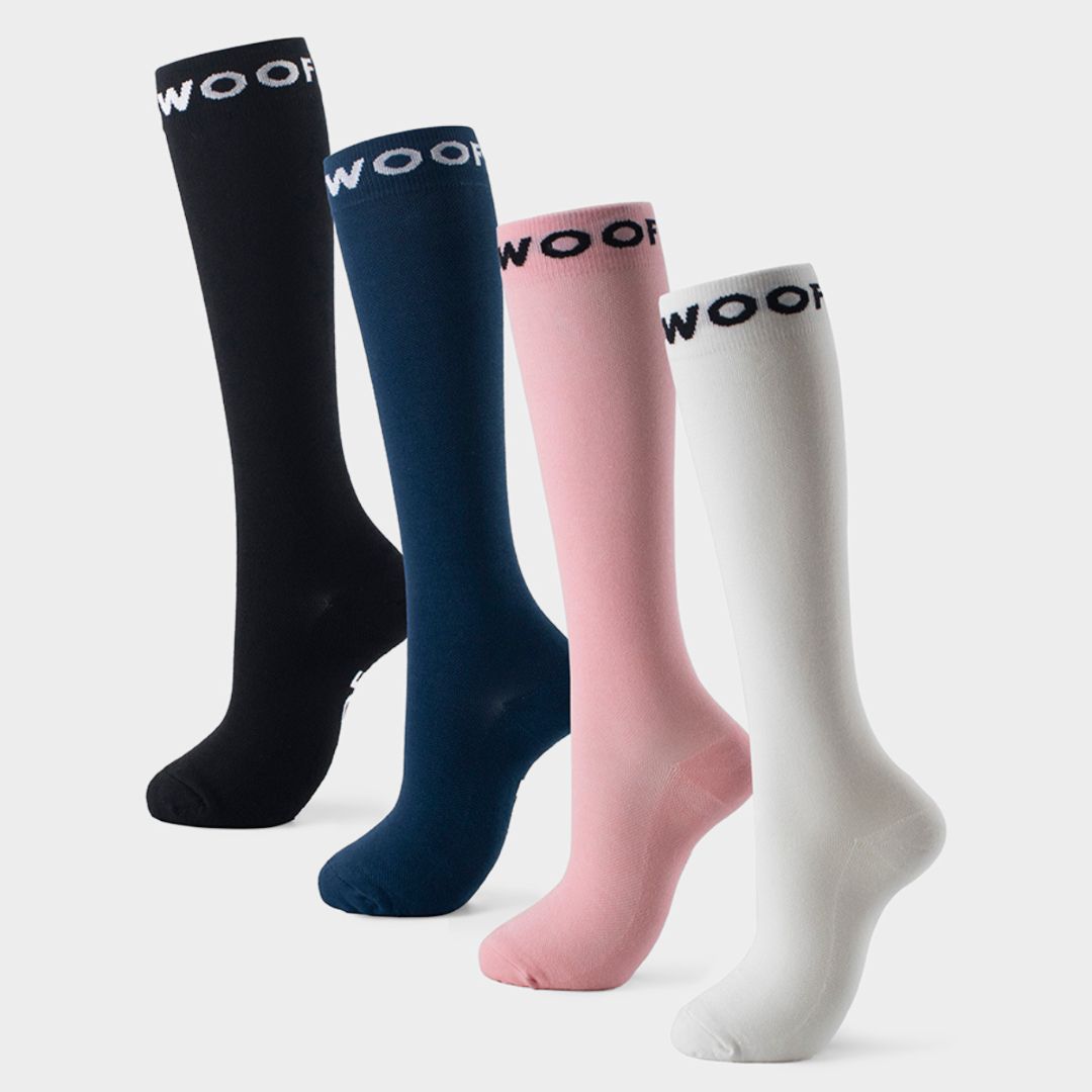 Compression Socks 4 Pack | Bamboo | Bestselling Colours | Dr Woof